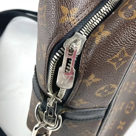 LOUIS VUITTON M40224 MonogramMacassar Porto Document Voyage GM PDV 2WAY Hand Bag - Picture 8 of 14